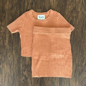 For Love and Lemons Knit Two Piece Set